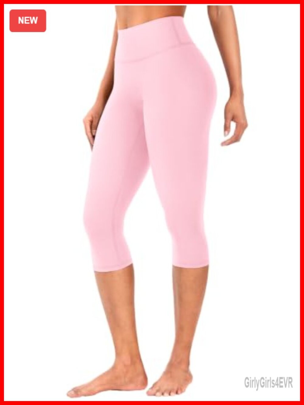 Ease Workout Capri Leggings Hidden Scrunch Gym Yoga Pants